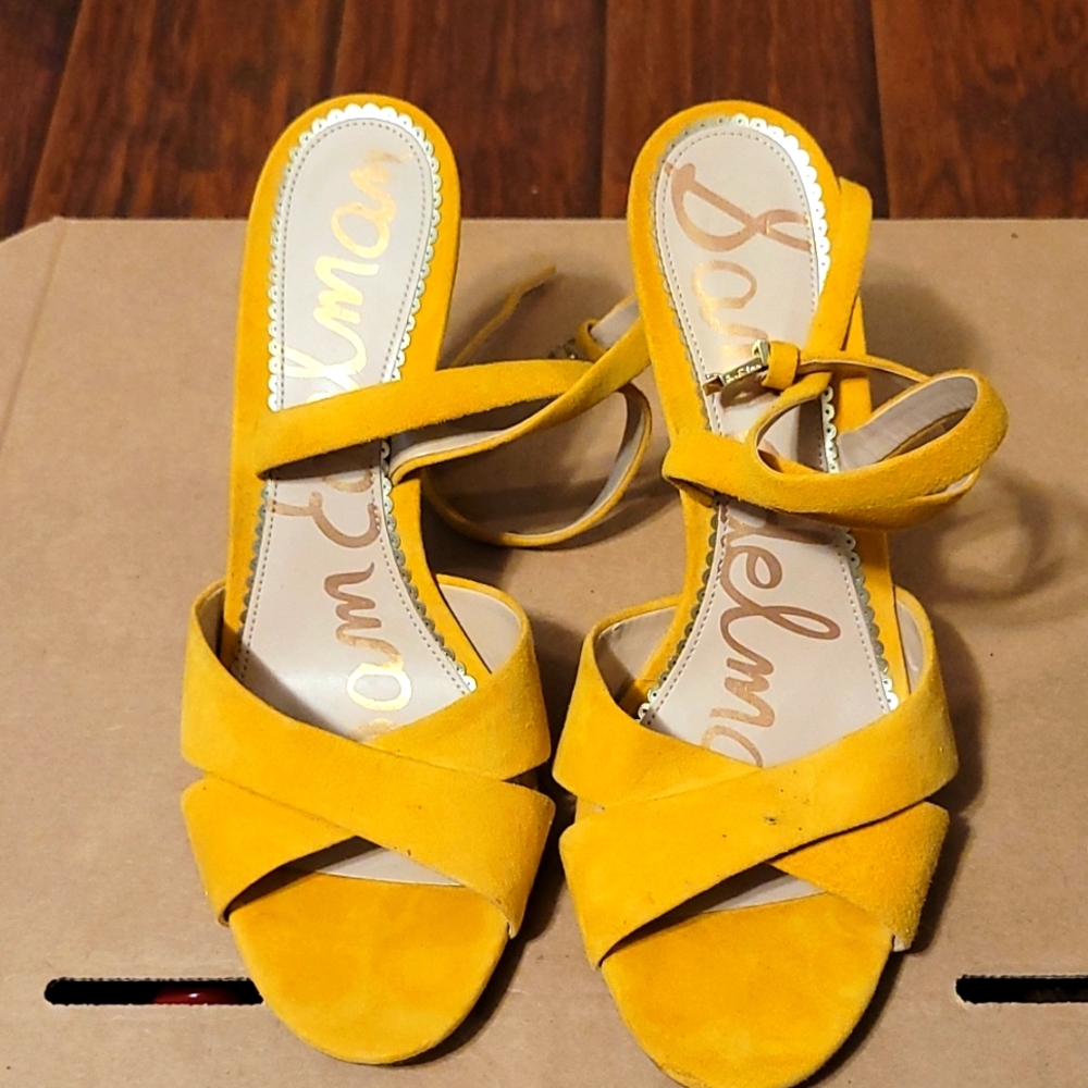 Sam Edelman Suede Strappy Heels